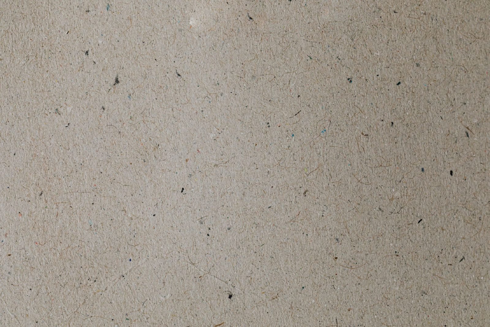 Close-up of recycled kraft board